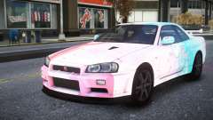 Nissan Skyline R34 Owyna S4 para GTA 4