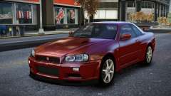Nissan Skyline R34 Owyna para GTA 4