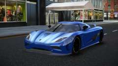 Koenigsegg Agera Jeuri para GTA 4