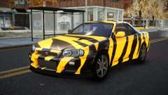 Nissan Skyline R34 Calosca S14 para GTA 4