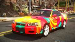 Nissan Skyline R34 Nehgan S11 para GTA 4
