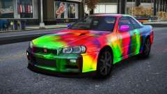 Nissan Skyline R34 Owyna S14 para GTA 4