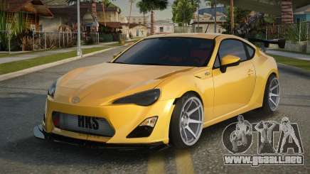 Toyota GT86 Vinen para GTA San Andreas
