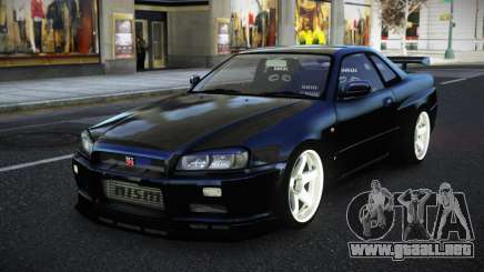 Nissan Skyline R34 Ruwi para GTA 4
