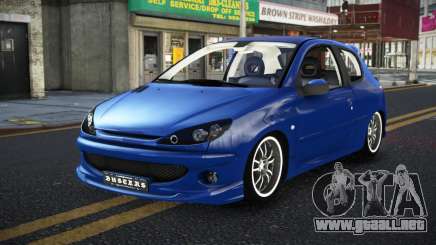 Peugeot 206 Ekeg para GTA 4