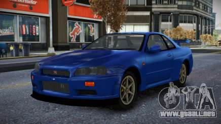 Nissan Skyline R34 Irer para GTA 4