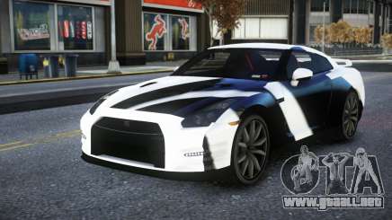 Nissan GT-R R35 Lersa S8 para GTA 4