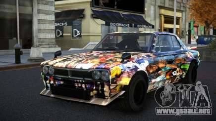 Nissan Skyline Brynit S6 para GTA 4