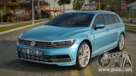 Volkswagen Passat Variant B8 Kason para GTA San Andreas