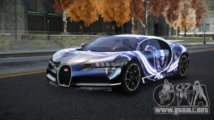 Bugatti Chiron Ashow S14 para GTA 4