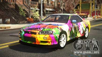 Nissan Skyline R34 Nehgan S4 para GTA 4