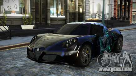 Alfa Romeo 4C Neygail S4 para GTA 4