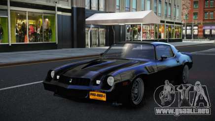 Chevrolet Camaro Fotcegoh para GTA 4