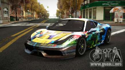Ferrari 458 Ashber S1 para GTA 4