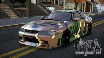 Nissan Skyline R33 Letyxis S13 para GTA 4
