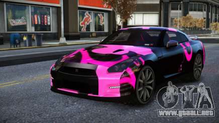 Nissan GT-R R35 Lersa S6 para GTA 4