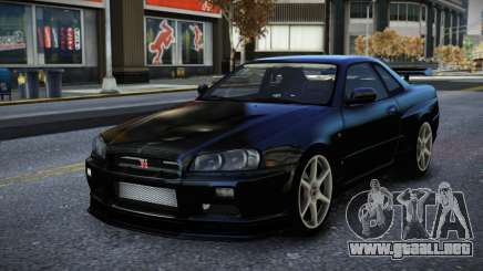 Nissan Skyline R34 Tuji para GTA 4