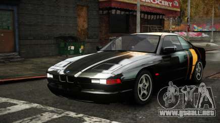 BMW 850CSi Saberon S6 para GTA 4