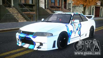 Nissan Skyline R33 Letyxis S2 para GTA 4