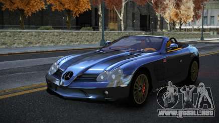 Mercedes-Benz SLR Risgel para GTA 4