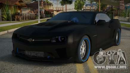 Chevrolet Camaro ZL1 Black 12th para GTA San Andreas