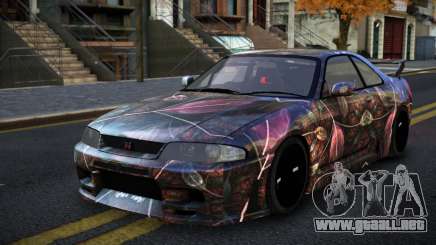 Nissan Skyline R33 Letyxis S6 para GTA 4