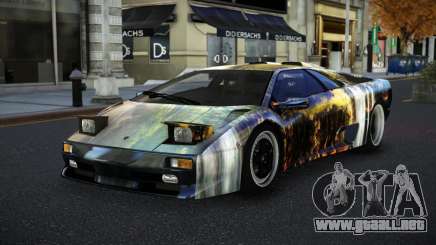 Lamborghini Diablo Hunbe S8 para GTA 4