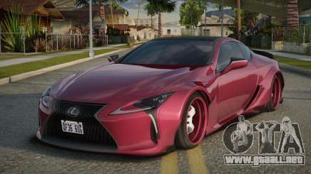 Lexus LC 500 LB para GTA San Andreas