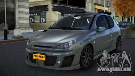 Peugeot 206 Jiujo para GTA 4