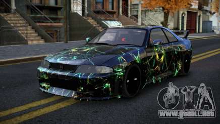Nissan Skyline R33 Letyxis S11 para GTA 4