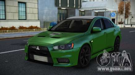 Mitsubishi Lancer Evolution X Gehja para GTA 4
