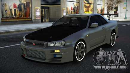 Nissan Skyline R34 Dopuy para GTA 4