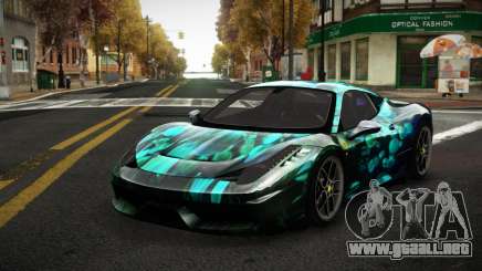 Ferrari 458 Ashber S6 para GTA 4