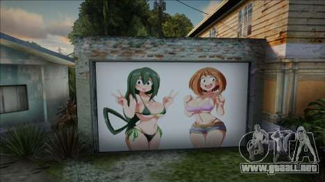 Waifu Garaje v1 en HD para GTA San Andreas