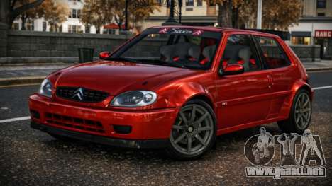 2002 Citroen Saxo VTS para GTA 4
