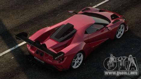 Ford GT 2017 RED para GTA San Andreas