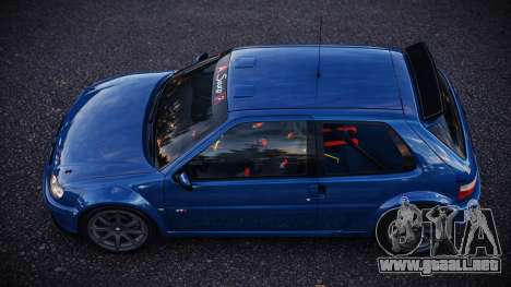 2002 Citroen Saxo VTS para GTA 4