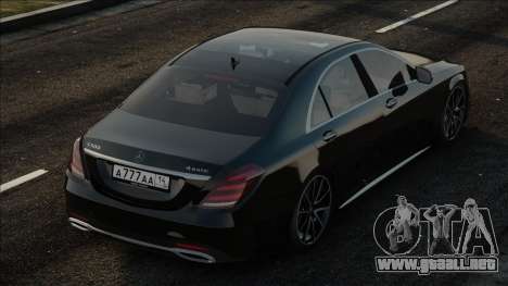 Mercedes-Benz S500 W222 AMG para GTA San Andreas