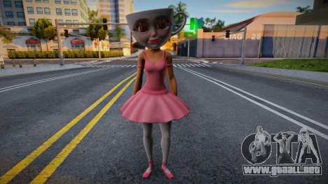 Capuchina de bailarina de Fortnite para GTA San Andreas