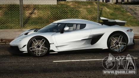 Koenigsegg Jesko Grey para GTA San Andreas