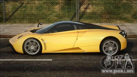 Pagani Huayra Yellow para GTA San Andreas