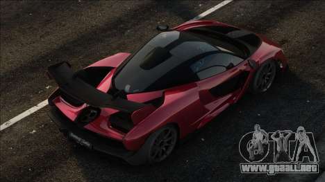 McLaren Senna Black Red para GTA San Andreas