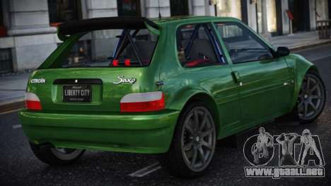 2002 Citroen Saxo VTS para GTA 4
