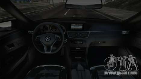 Mercedes-Benz E63 W212 Black para GTA San Andreas