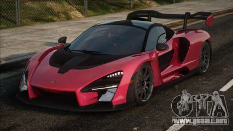 McLaren Senna Black Red para GTA San Andreas