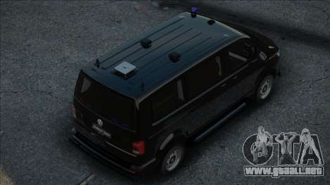 Volkswagen Multivan Bunker para GTA San Andreas