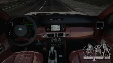 Land Rover Range Rover L322 Supercharged para GTA San Andreas