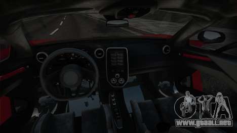McLaren Senna Black Red para GTA San Andreas