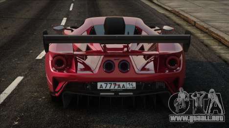 Ford GT 2017 RED para GTA San Andreas