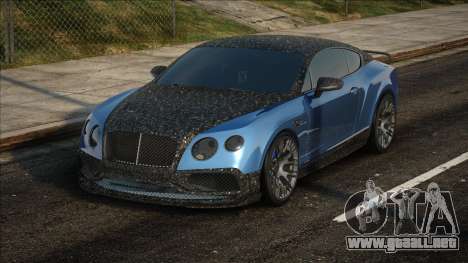 Bentley Continental GTC Mansory para GTA San Andreas